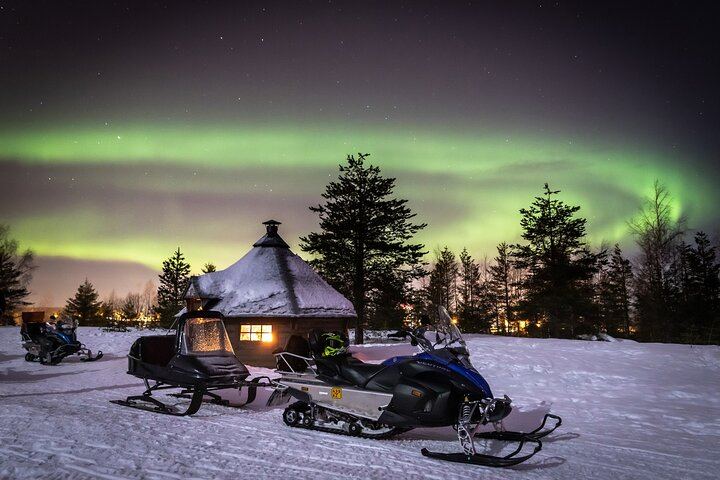 Levi Northern Lights Safari by Snowmobile (2/2)