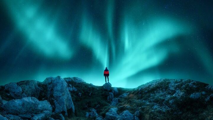 Chasse aux aurores en minibus à Tromsø, avec connexion Wi-Fi à bord (2/7)