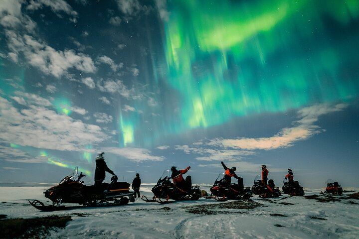 Northern Lights Adventure by Snowmobile from Alta (1/3)