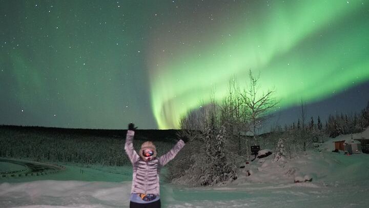 Fairbanks Northern Lights and Aurora Photography in a Heated Geodesic Dome