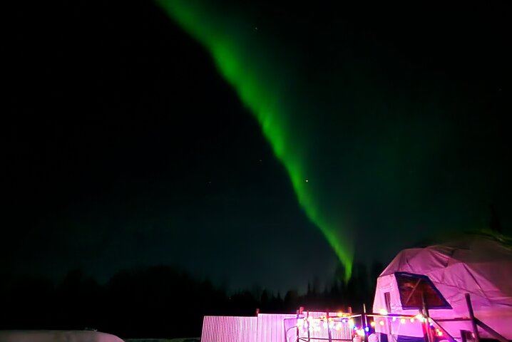 Fairbanks Northern Lights and Aurora Photography in a Heated Geodesic Dome (6/12)