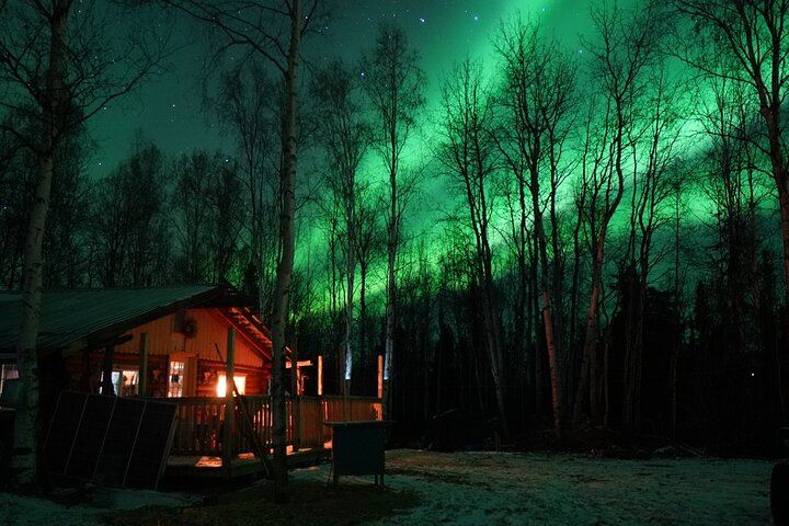 Fairbanks Northern Lights and Aurora Photography in a Heated Geodesic Dome (2/12)
