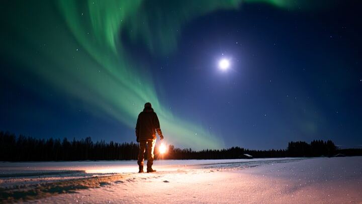Northern Lights Hunting Expedition in Ranua, Lapland, Max 8 People (4/5)
