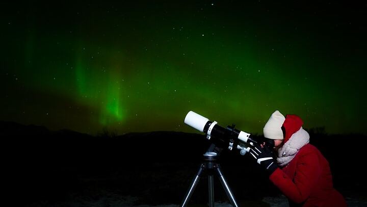 Northern Lights and Telescope Stargazing Small Group Tour from Reykjavík