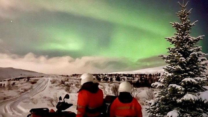 Northern Lights ATV Quad Ride from Reykjavík to Hafravatn Lake