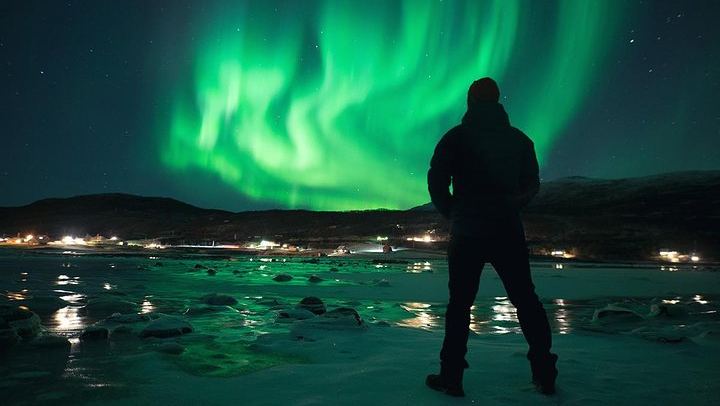 Northern Lights Big Bus Chase from Tromso with Chasing Lights (1/11)