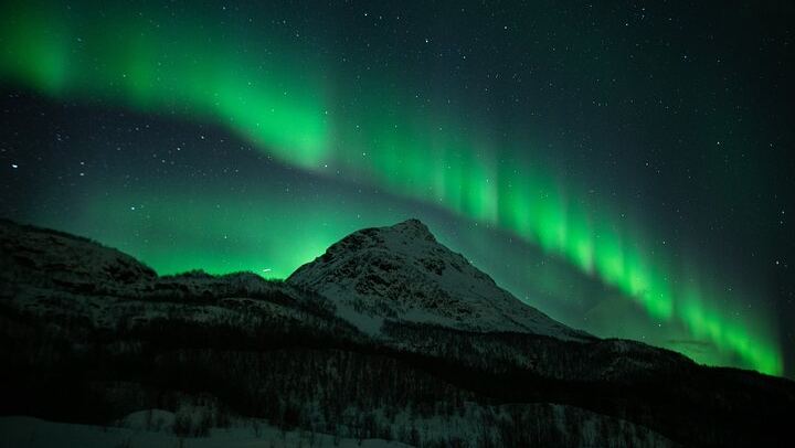 Northern Lights Big Bus Chase from Tromso with Chasing Lights (4/11)