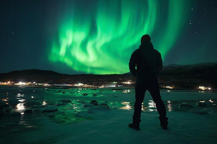 Northern Lights Big Bus Chase from Tromso with Chasing Lights (1/11)