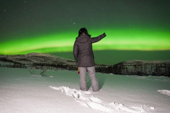 Chasse aux aurores à Tromsø, avec photos, collations et combinaisons thermiques (1/11)
