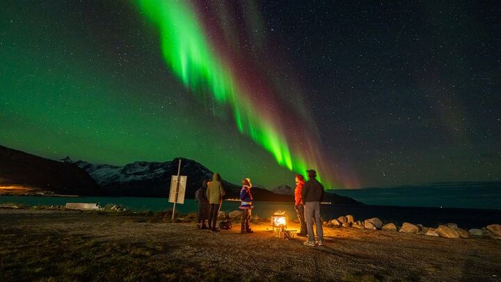 Northern Lights Chase with a Sami Guide, Campfire Meal and Photos