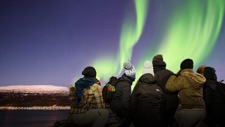 Northern Lights Chase from Tromso with a Professional Photographer