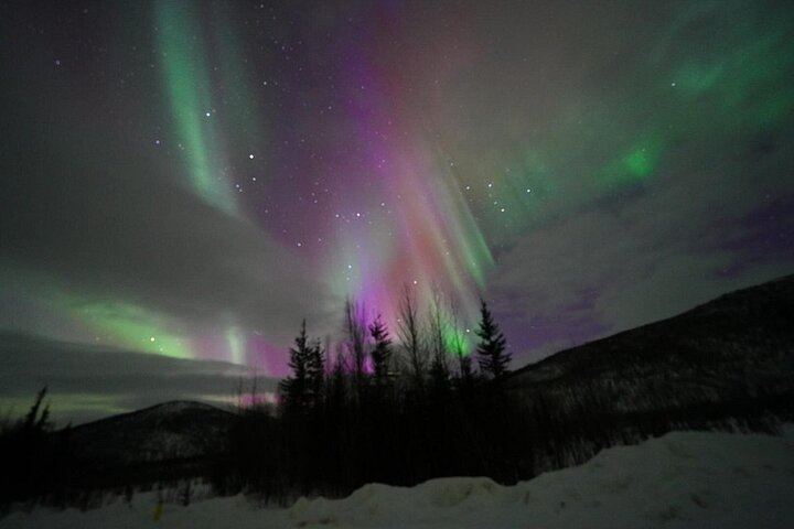 Chena Hot Springs and Northern Lights Evening from Fairbanks (11/12)