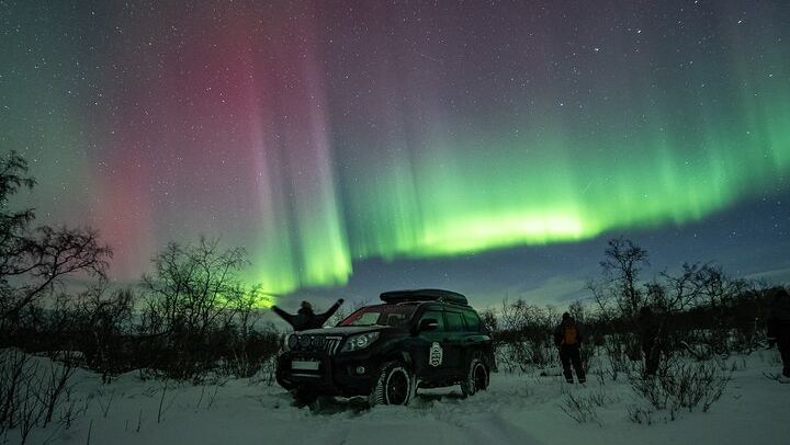 Northern Lights Expedition from Tromso for Six with an Arctic Photo Guide (3/12)