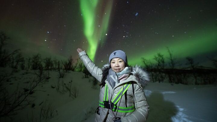 Guided Northern Lights Bus Tour from Tromso with Free Photos (2/6)