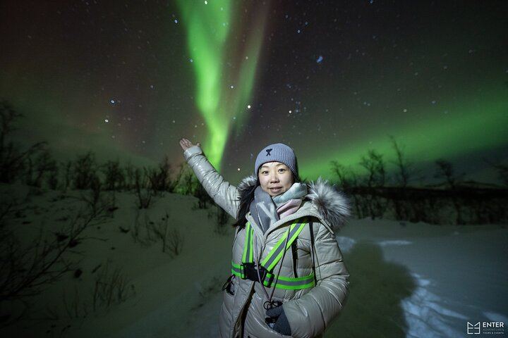 Guided Northern Lights Bus Tour from Tromso with Free Photos (2/6)
