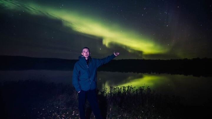 Small Group Northern Lights Photo Hunt with Campfire BBQ, Rovaniemi