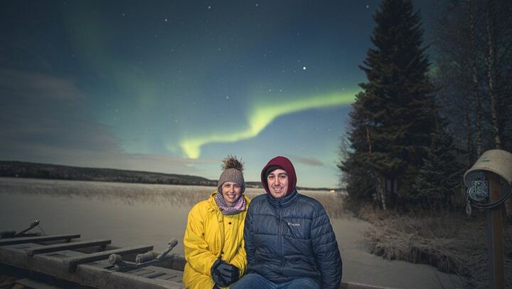 Small Group Northern Lights Photo Hunt with Campfire BBQ, Rovaniemi (2/10)