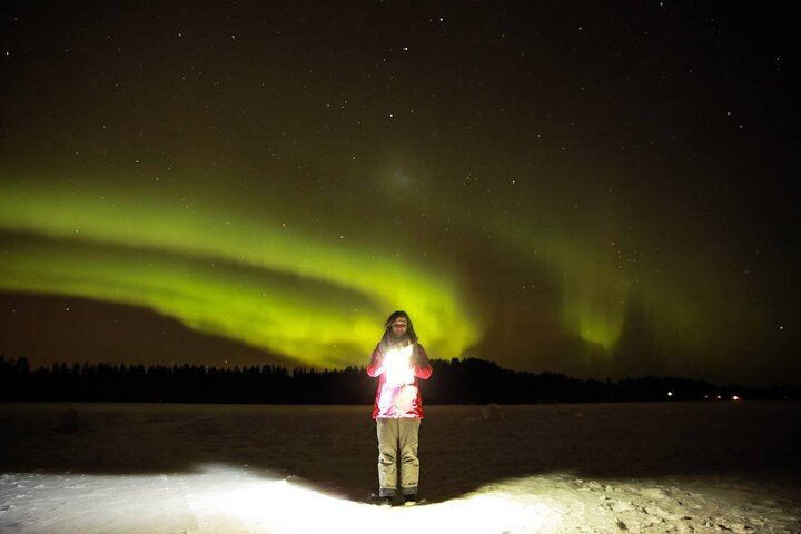 Small Group Northern Lights Photo Hunt with Campfire BBQ, Rovaniemi (7/10)