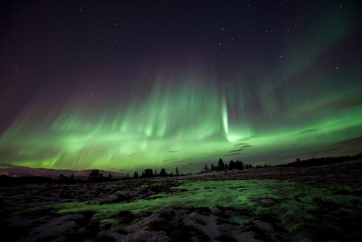 Northern Lights Evening at the Husky Camp near Tromso (2/8)