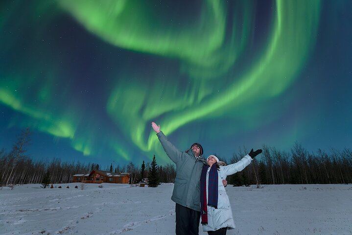 Fairbanks: Lodge für die Nordlichtjagd und geführte Touren, maximal 10 Gäste (6/12)