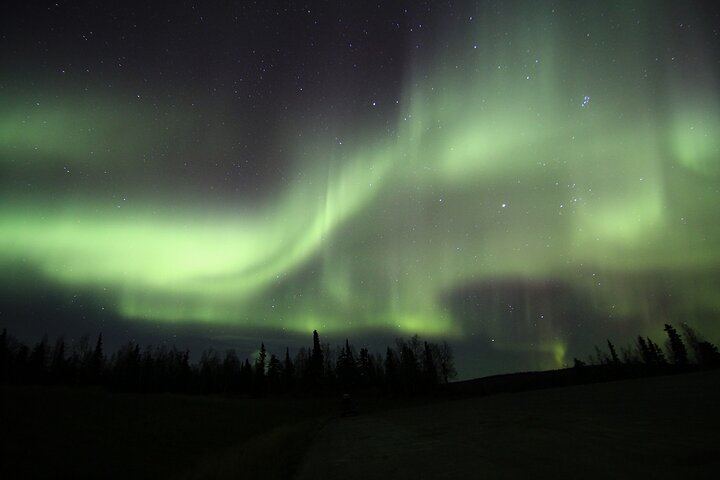 Observation des aurores boréales à Murphy Dome, près de Fairbanks (2/6)