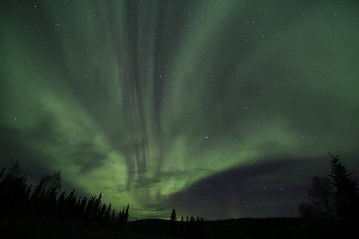 Observation des aurores boréales à Murphy Dome, près de Fairbanks (6/6)