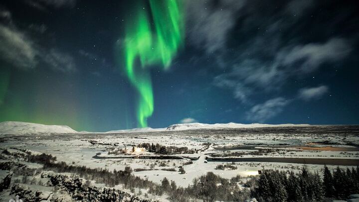 Golden Circle, Keríð Crater, Secret Lagoon and Northern Lights Combo