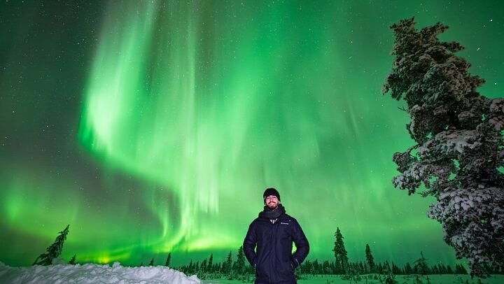 Fototour zur Beobachtung des Nordlichts ab Rovaniemi mit einem lappischen Grillbuffet (3/11)
