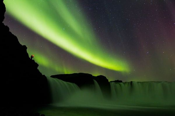 Northern Lights Photography Night in the Countryside near Akureyri