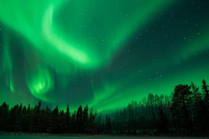 Fototour zur Beobachtung des Nordlichts ab Rovaniemi mit einem lappischen Grillbuffet (11/11)