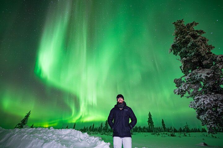 Fototour zur Beobachtung des Nordlichts ab Rovaniemi mit einem lappischen Grillbuffet (3/11)