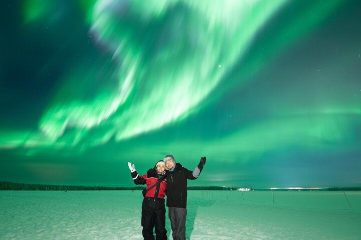 Fototour zur Beobachtung des Nordlichts ab Rovaniemi mit einem lappischen Grillbuffet (4/11)