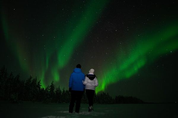 Two Hour Guided Northern Lights Tour from Rovaniemi
