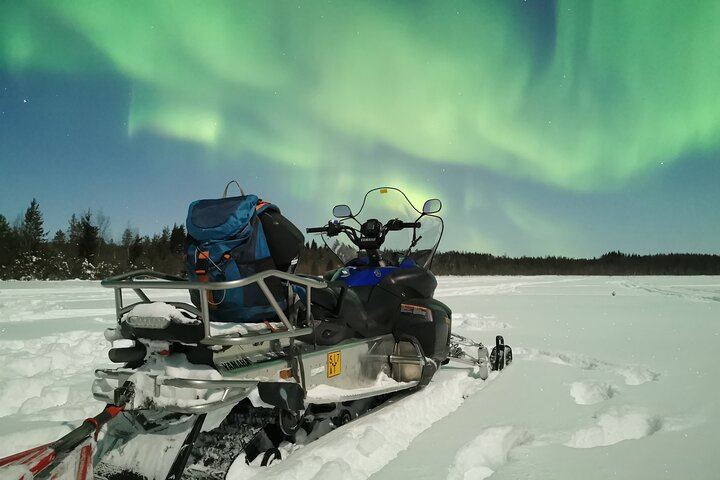 Northern Lights Snowmobile Safari from Santa Claus Village (1/4)