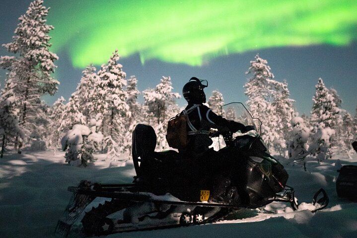 Northern Lights Snowmobile Safari from Santa Claus Village (4/4)