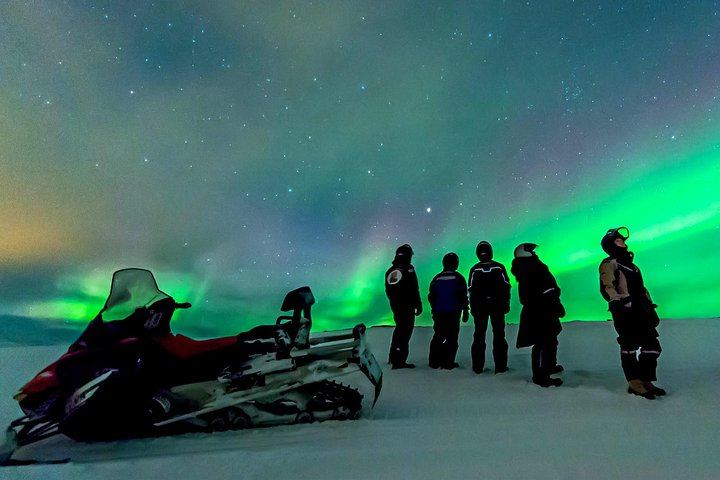 Evening Snowmobile Safari from Rovaniemi with Campfire Picnic (2/6)