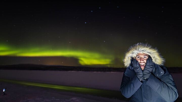Three Hour Northern Lights Tour from Rovaniemi with Campfire BBQ