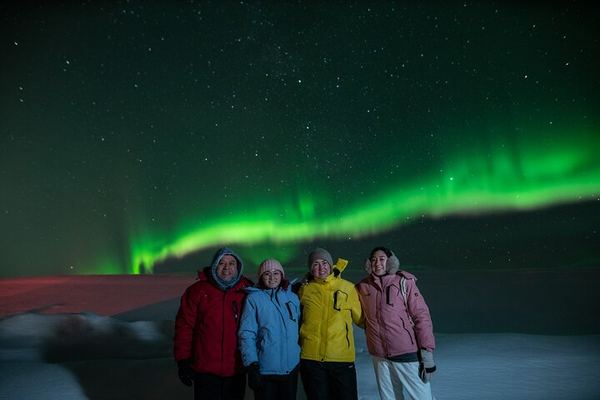 Spirit of the Aurora: Reykjavík Group Tour with a Dedicated Photographer