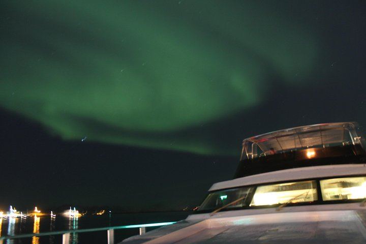 Croisière à bord du yacht Harpa (capacité maximale de 35 personnes) pour observer les aurores boréales, au départ de Reykjavik (6/12)