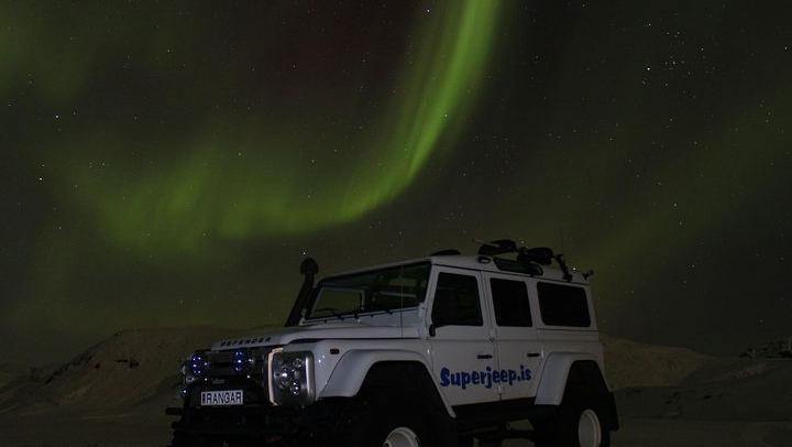 Northern Lights Superjeep Tour from Reykjavík, Max 6 per Jeep