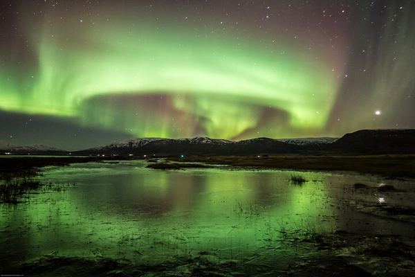 Northern Lights Minibus Hunt from Akureyri with a Local Guide