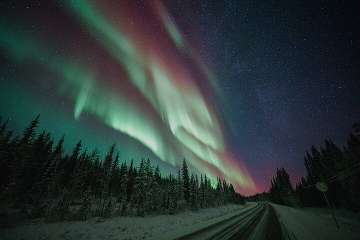 Chasse aux aurores au départ de Rovaniemi : maximum 8 participants, kilométrage illimité, durée jusqu'à 12 heures (5/12)