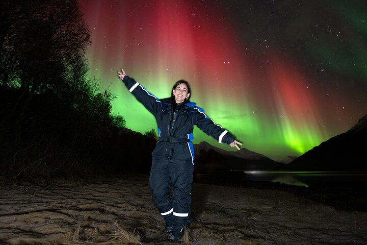 Tromso Northern Lights Minibus Chase, Small Group with Portraits (4/12)