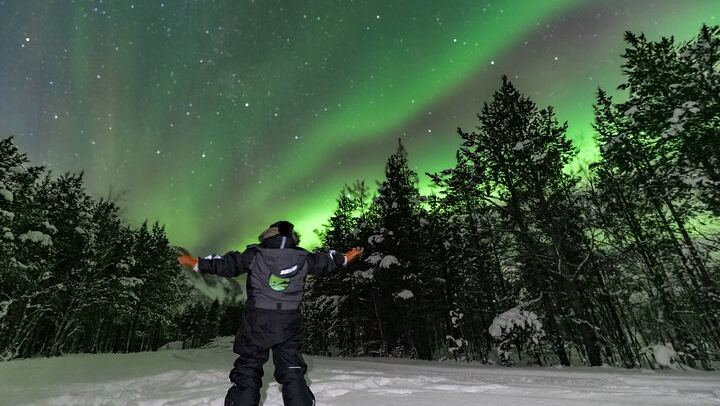 Northern Lights Safari from Tromso, 8 Guests, Hotel Pickup and Thermal Suits (4/12)