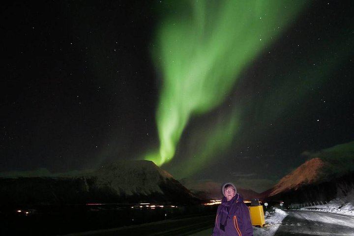 Eine Tour zur Beobachtung des Polarlichts in Tromsø, begleitet von Einheimischen aus Norwegen (1/8)