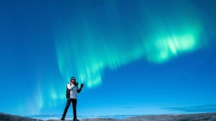 Bodo Northern Lights Safari by 4WD Van with an 85% Hit Rate (3/12)