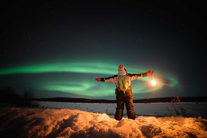 Northern Lights Photography Hunt from Levi with a Professional Guide (12/12)