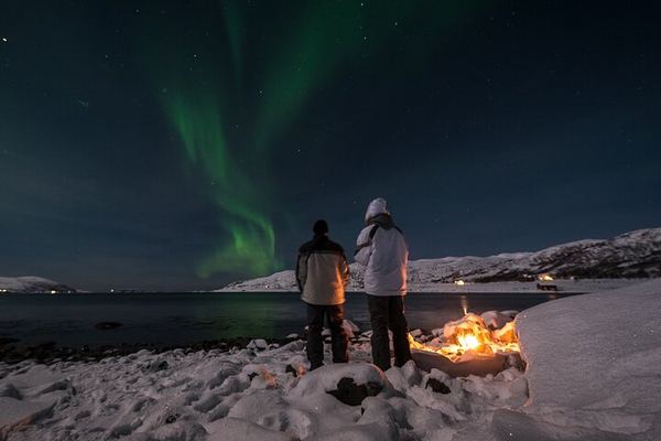 Private Northern Lights Tour near Tromso in a VIP Mercedes