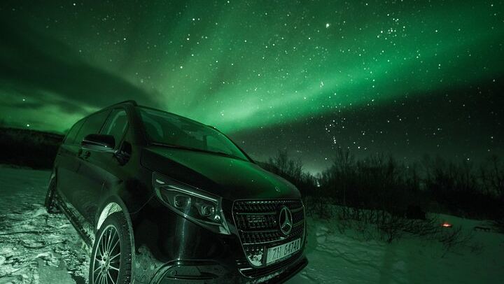 Private Northern Lights Experience from Tromso in a Mercedes
