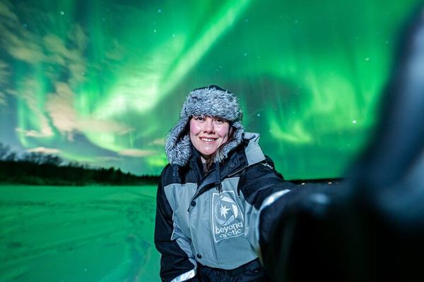 Northern Lights Photography Hunt from Levi with a Professional Guide